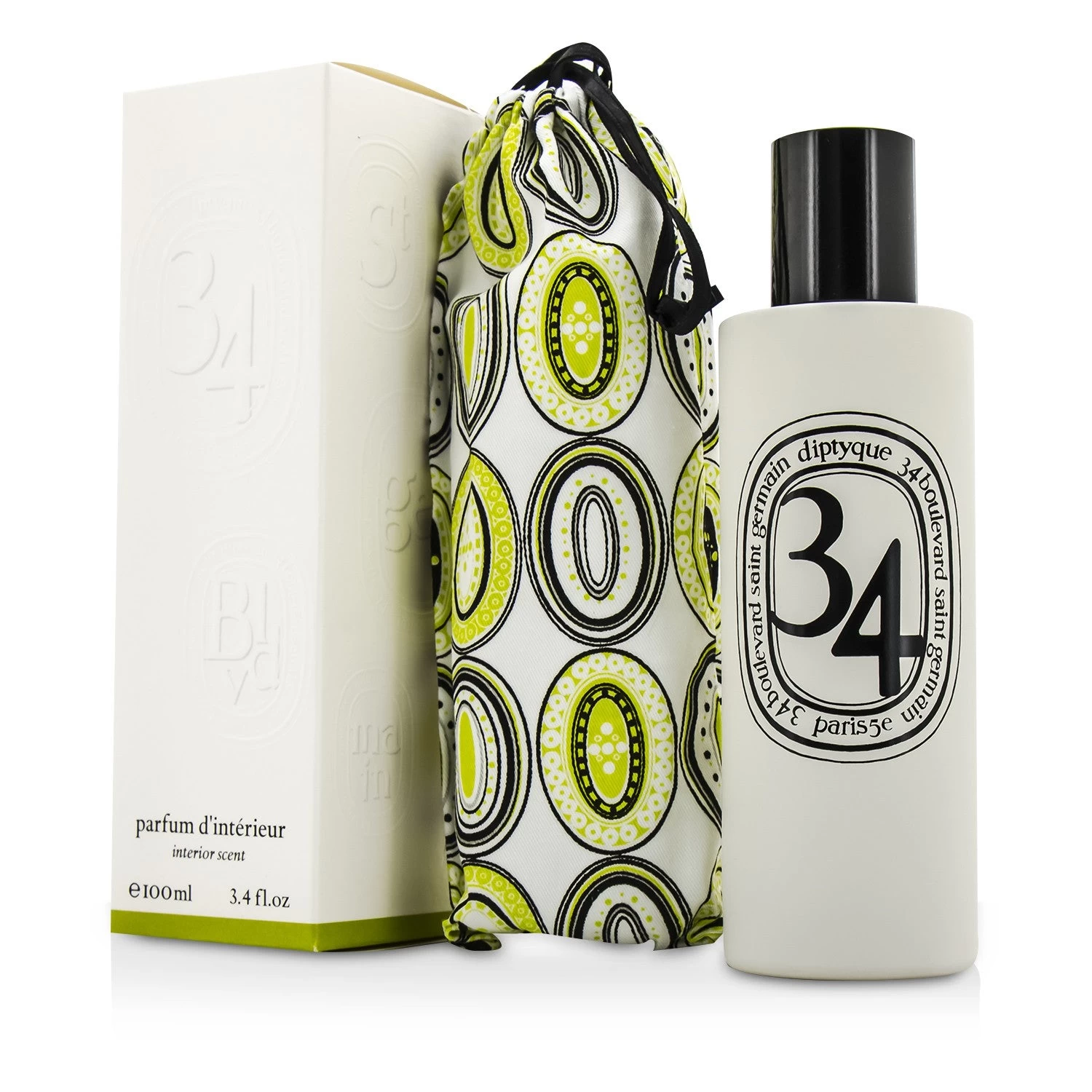 Diptyque Room Spray - 34 Boulevard Saint Germain 100ml/3.4oz