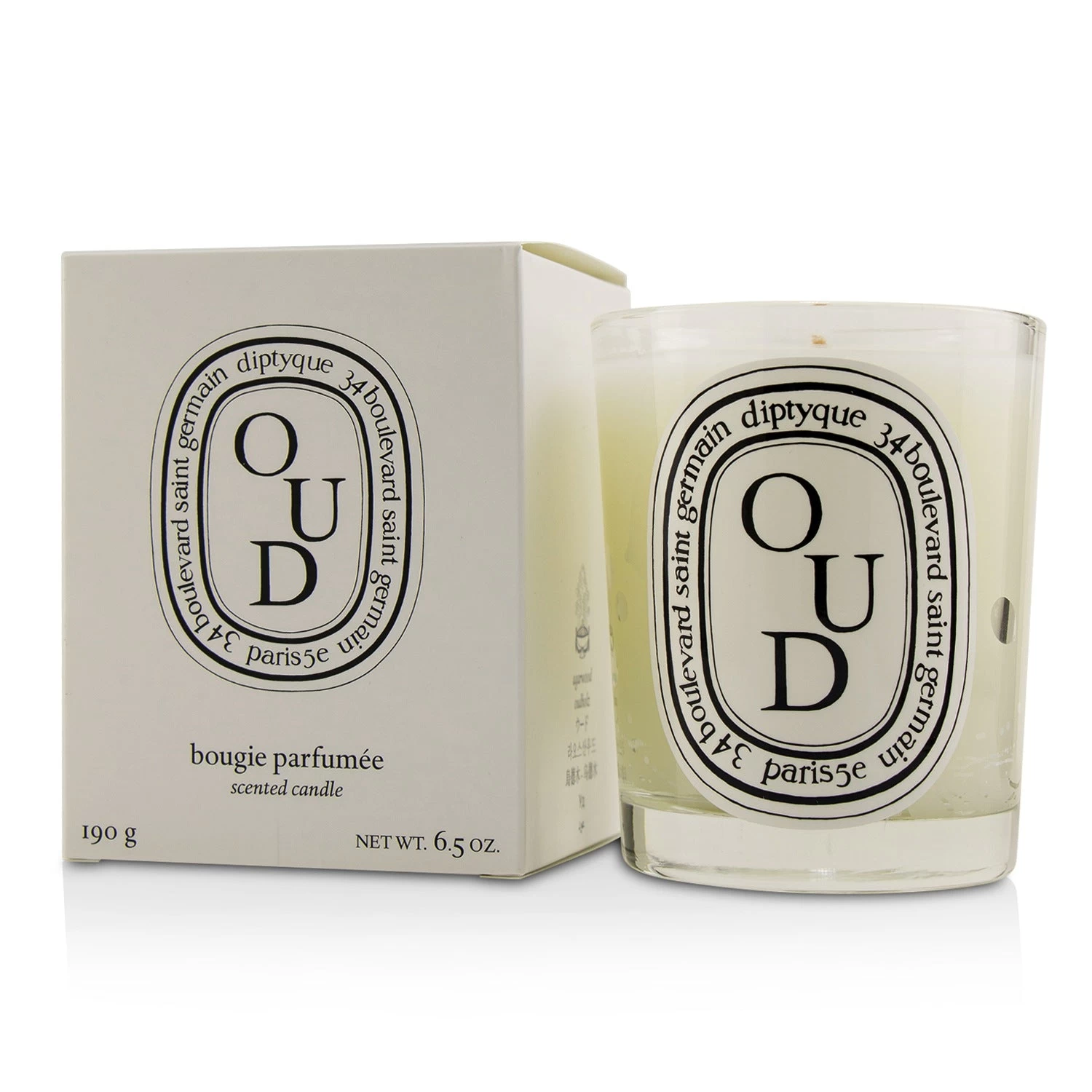 Diptyque Scented Candle - Oud 190g/6.5oz